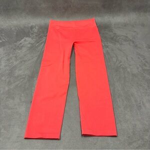 Calvin Klein performance vibrant Coral athletic Leggings womens XL activewear